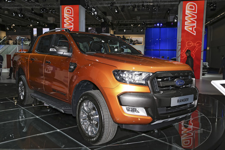 Erster Pressetag auf der IAA 2015 in Frankfurt