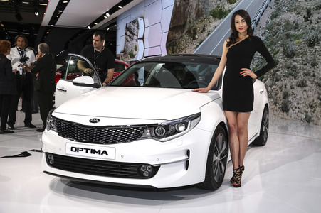 Erster Pressetag auf der IAA 2015 in Frankfurt