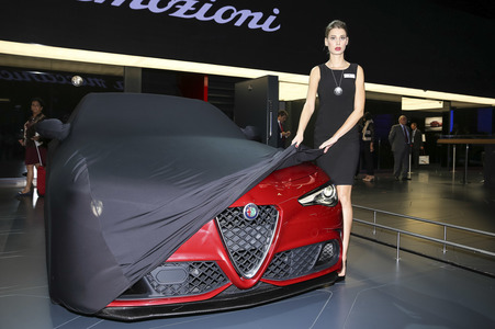 Erster Pressetag auf der IAA 2015 in Frankfurt