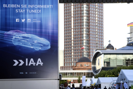 Erster Pressetag auf der IAA 2015 in Frankfurt