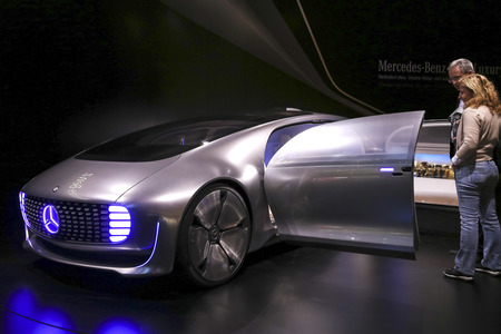Erster Pressetag auf der IAA 2015 in Frankfurt