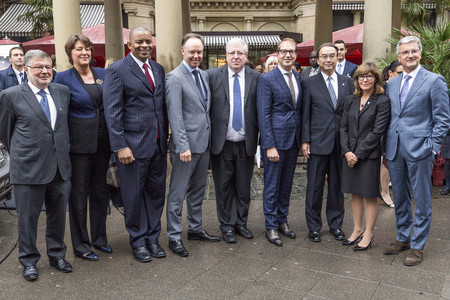 Treffen der G7 Verkehrsminister in Frankfurt
