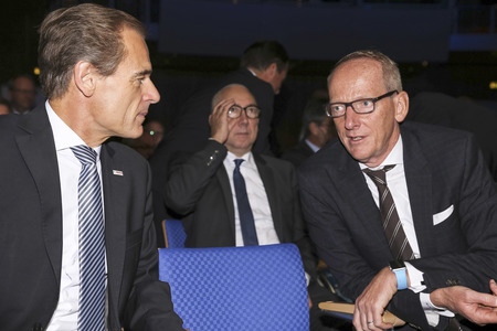 Eröffnungsfeier der 66. IAA Pkw auf der Messe Frankfurt mit mehr als 1.000 hochrangigen Gästen aus Politik, Wirtschaft und Gesellschaft.