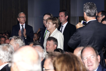 Eröffnungsfeier der 66. IAA Pkw auf der Messe Frankfurt mit mehr als 1.000 hochrangigen Gästen aus Politik, Wirtschaft und Gesellschaft.