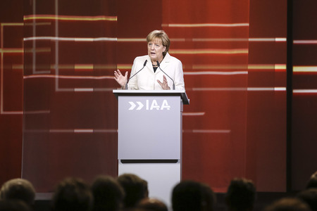 Eröffnungsfeier der 66. IAA Pkw auf der Messe Frankfurt mit mehr als 1.000 hochrangigen Gästen aus Politik, Wirtschaft und Gesellschaft.