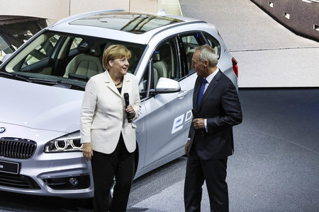 Eröffnungsrundgang auf der IAA in Frankfurt