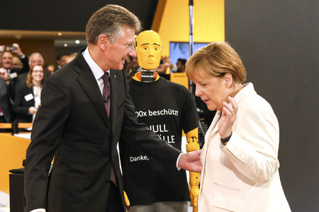 Eröffnungsrundgang auf der IAA in Frankfurt