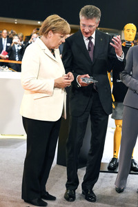 Eröffnungsrundgang auf der IAA in Frankfurt