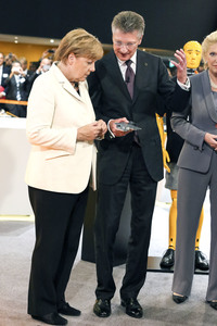 Eröffnungsrundgang auf der IAA in Frankfurt