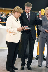 Eröffnungsrundgang auf der IAA in Frankfurt