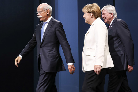 Eröffnungsrundgang auf der IAA in Frankfurt