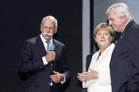 Eröffnungsrundgang auf der IAA in Frankfurt