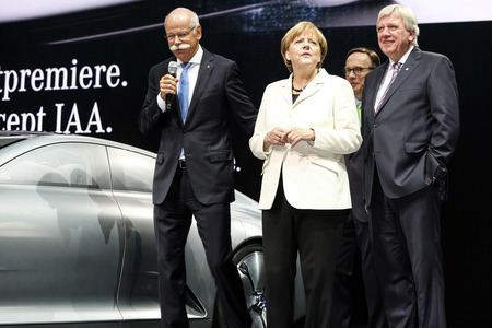 Eröffnungsrundgang auf der IAA in Frankfurt