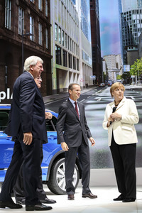 Eröffnungsrundgang auf der IAA in Frankfurt