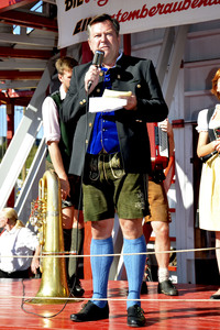 Oktoberfest 2015 Presserundgang in München
