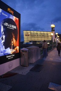 Der Festivalpalast beim 63. Internationalen Filmfestival San Sebastian