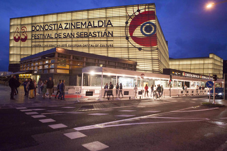Der Festivalpalast beim 63. Internationalen Filmfestival San Sebastian