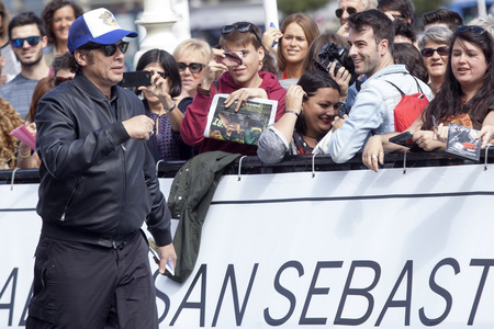 Ankunft beim 63. Internationalen Filmfestival San Sebastian