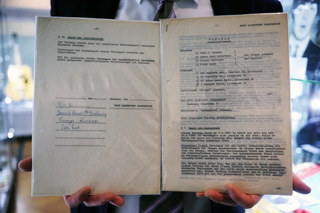 Bealtes Memorabilia Auktion in New York