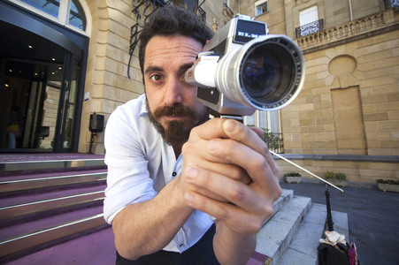 Pablo Larrain Photoshooting, San Sebastian Film Festival 2015