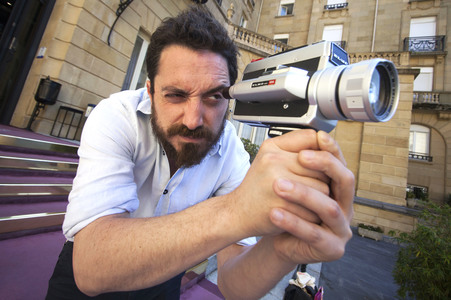 Pablo Larrain Photoshooting, San Sebastian Film Festival 2015