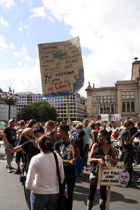 Demo gegen den Marsch für das Leben in Berlin