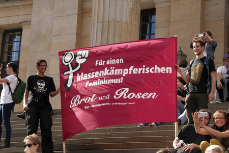Demo gegen den Marsch für das Leben in Berlin
