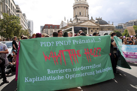 Demo gegen den Marsch für das Leben in Berlin
