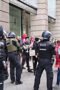 Demo gegen den Marsch für das Leben in Berlin