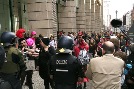 Demo gegen den Marsch für das Leben in Berlin