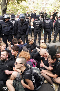 Demo gegen den Marsch für das Leben in Berlin