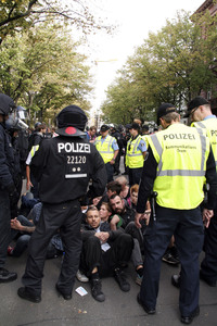 Demo gegen den Marsch für das Leben in Berlin