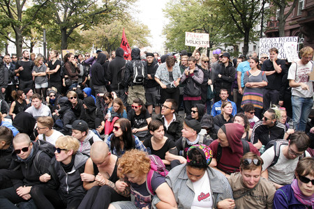 Demo gegen den Marsch für das Leben in Berlin