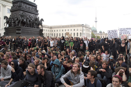 Demo gegen den Marsch für das Leben in Berlin