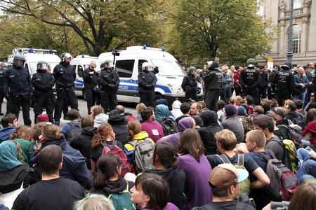 Demo gegen den Marsch für das Leben in Berlin