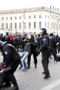 Demo gegen den Marsch für das Leben in Berlin