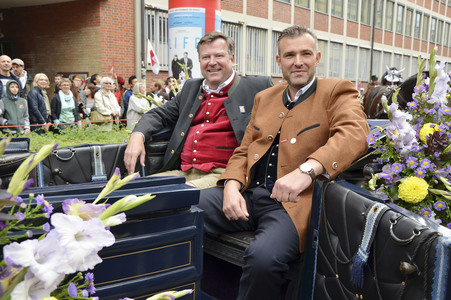 Wiesn-Einzug der Festwirte und Brauereien in München