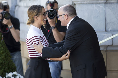 Ankunft auf dem San Sebastian Film Festival 2015