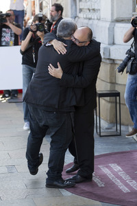 Ankunft auf dem San Sebastian Film Festival 2015