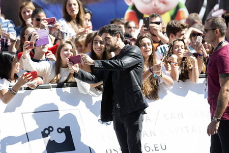 Ankunft auf dem San Sebastian Film Festival 2015