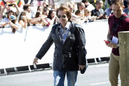 Ankunft auf dem San Sebastian Film Festival 2015