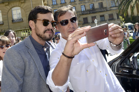 Am Hotel maria Crisitna, 63. Internationales Filmfestival San Sebastian