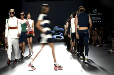 David Delfin Fashion Show, Mercedes-Benz Fashion Week Madrid