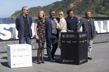 'Vingt et une nuits avec Pattie / 21 Nights with Pattie' Photocall, San Sebastian Film Festival 2015