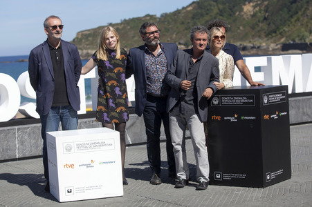 'Vingt et une nuits avec Pattie / 21 Nights with Pattie' Photocall, San Sebastian Film Festival 2015
