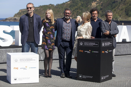 'Vingt et une nuits avec Pattie / 21 Nights with Pattie' Photocall, San Sebastian Film Festival 2015
