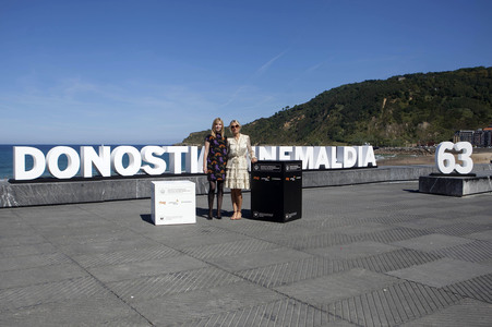 'Vingt et une nuits avec Pattie / 21 Nights with Pattie' Photocall, San Sebastian Film Festival 2015
