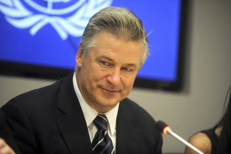 Alec Baldwin Pressekonferenz bei der UN in New York