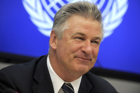 Alec Baldwin Pressekonferenz bei der UN in New York