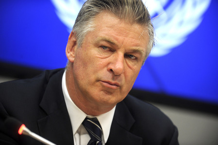 Alec Baldwin Pressekonferenz bei der UN in New York